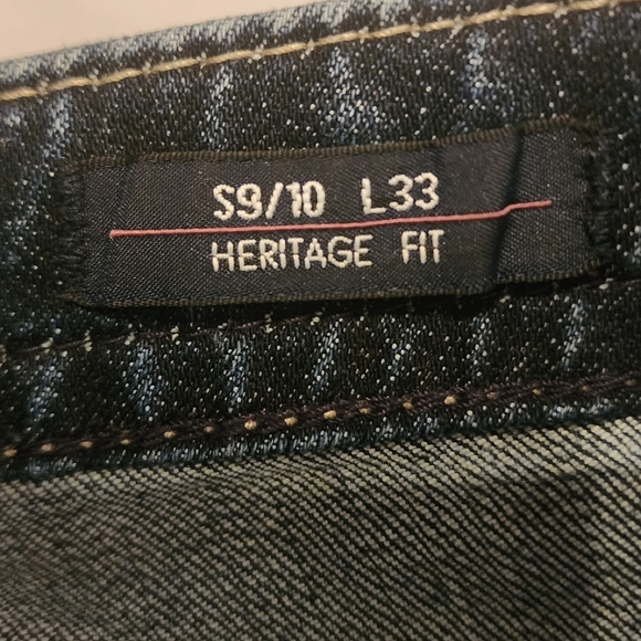 Women's Blue Jeans Maurices Vigoss 9/10 L33 Heritage Fit - Picture 5 of 5
